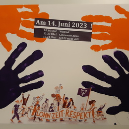 14. Juni 2023 Feministischer Streik | 14 juin 2023 : Grève féministe